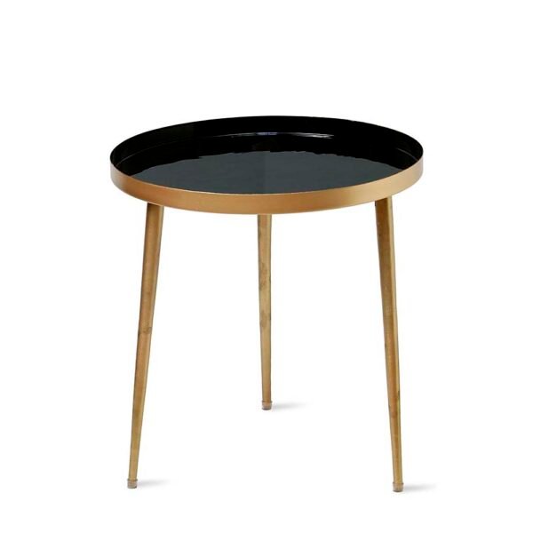 Mesa de apoyo de metal laqueada