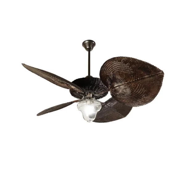 Ventilador Casablanca con Luz Chocolate