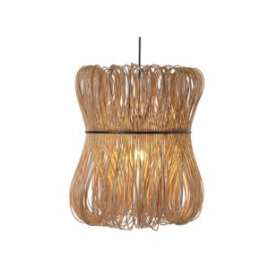 Lampara de ratan Alanis miel