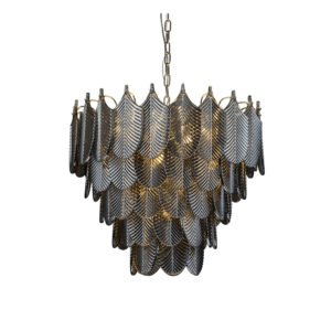 Lampara de colgar Lumen Gris