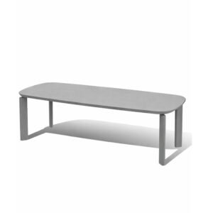Mesa comedor de exterior Oliver gris
