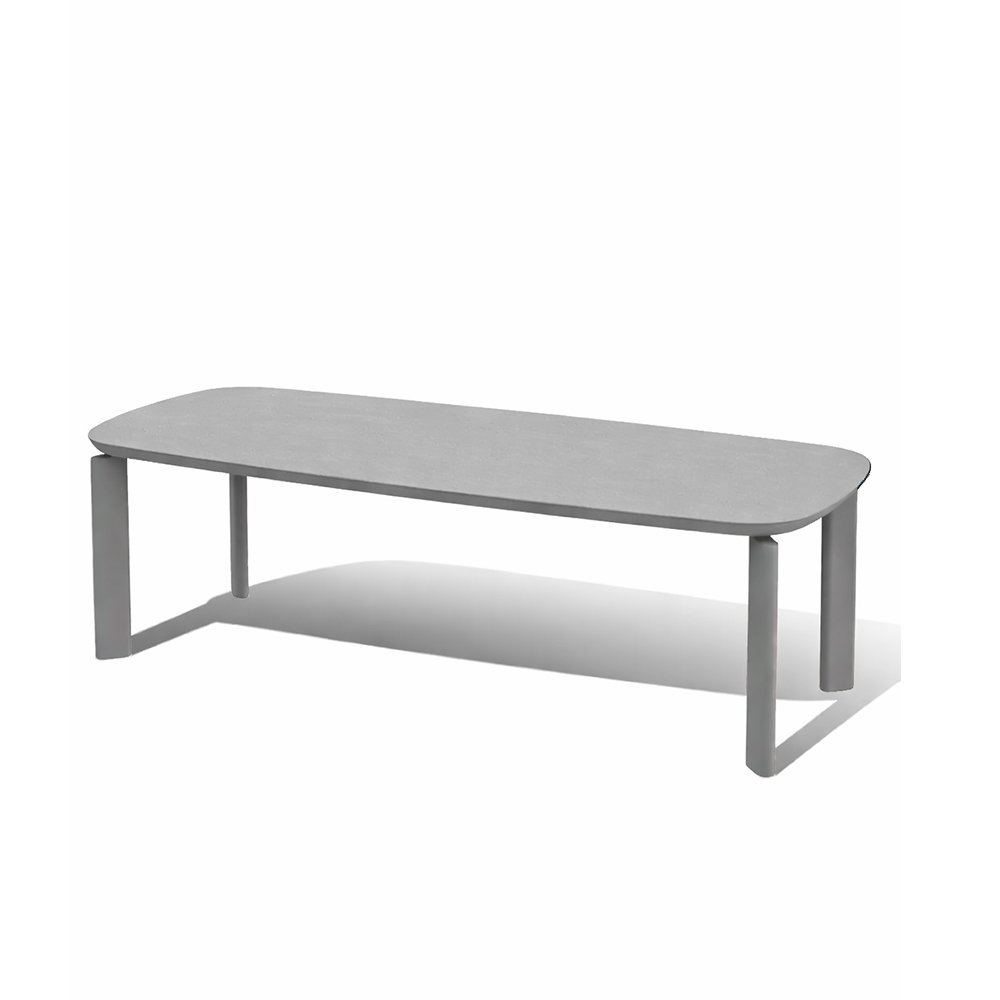Mesa comedor de exterior Oliver gris