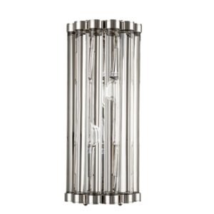 Aplique de pared brillante Plateado
